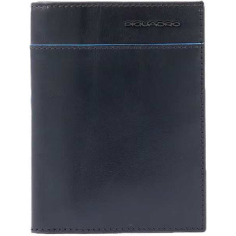 Кошелек мужской PIQUADRO BLUE SQUARE REVAMP PU1393B2VR/BLU синий